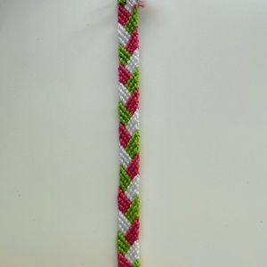 Thick braided bracelet